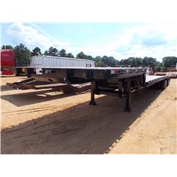 2018 PITTS DF53 STEP DECK TRAILER, VIN/SN:5JYDF5325JEP08700 - T/A, 53' LENGTH, DOVETAIL, RAMPS, SPRE
