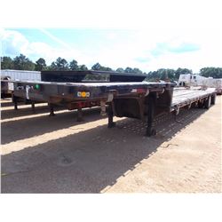 1991 STEP DECK STEP DECK TRAILER, VIN/SN:1UYFS2485MA557603 - T/A, 48' LENGTH, SPREAD AXLE, AIR RIDE 