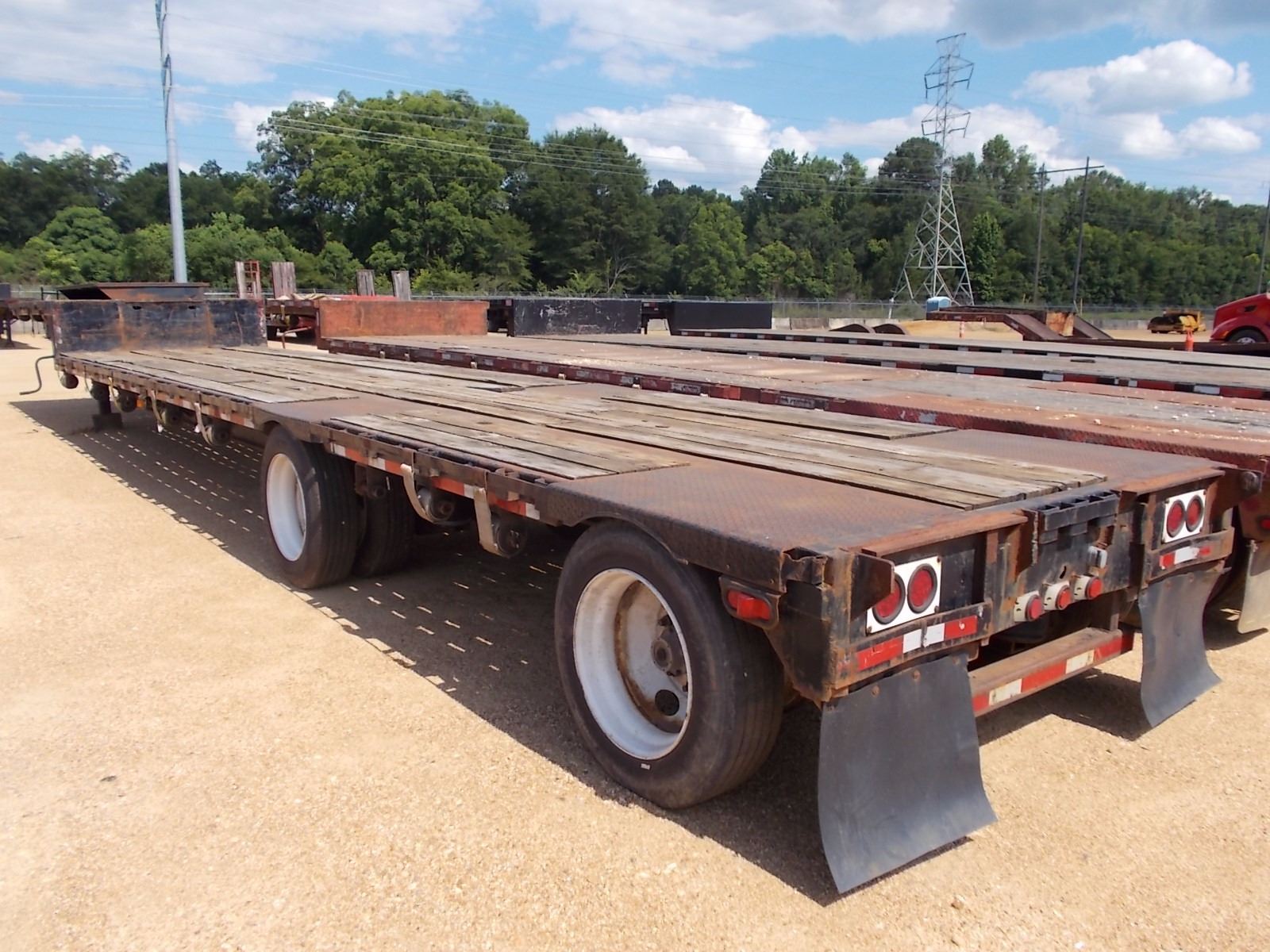 1991 STEP DECK STEP DECK TRAILER, VIN/SN1UYFS2485MA557603 T/A, 48