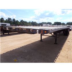 2004 FONTAINE 1FTW-68048WSAWK FLATBED TRAILER, VIN/SN:13N14830241519341 - T/A, 48' LENGTH, 8' WIDTH,