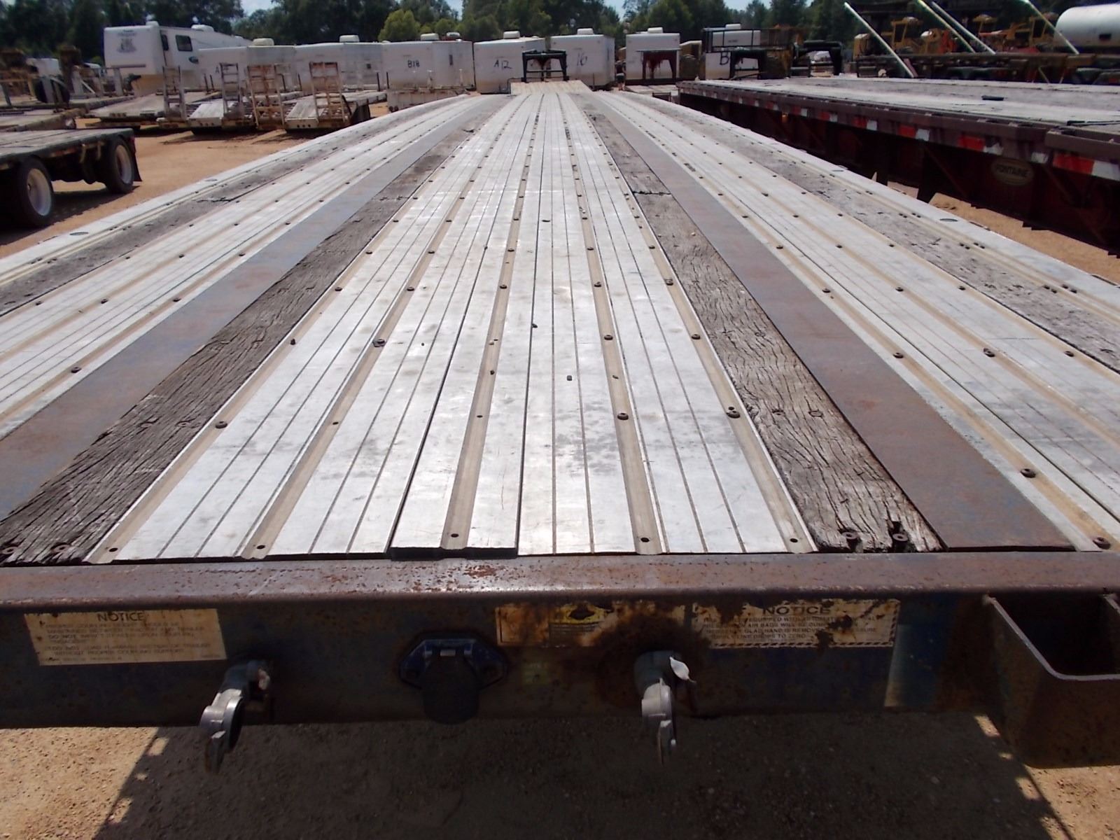 2004 FONTAINE 1FTW68048WSAWK FLATBED TRAILER, VIN/SN13N14830241519341