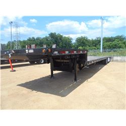 2000 TRAILKING TK70LCS DROP DECK TRAILER, VIN/SN:1TKB04826YM110330 - SPREAD AXLE, TOOLBOX, DISC WHEE