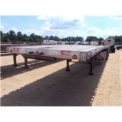 1994 51' NECKOVER FLATBED TRAILER, VIN/SN:1RNF8A27RR001794 - ALUM, SPREAD AXLE, TOOL BOXES, DISC WHE