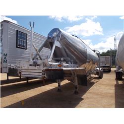 FRUEHAUF DRY BULK TRAILER, VIN/SN:0MZ795558 - T/A, 1040 CU FT, 3 POD, ALUM, AIR RIDE SUSP, 385/65R22