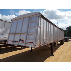 1996 MERRITT HOPPER BOTTOM TRAILER, VIN/SN:1MT2P422-TH009644 - T/A, ROLL TARP, 2 HOPPERS, DISC WHEEL