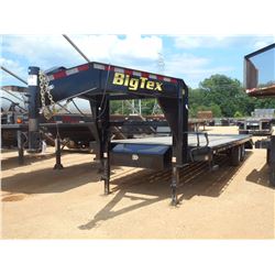 2017 BIG TEXC T.A GOOSENECK TRAILER, VIN/SN:16VGX2025H6020555 - 25', 5' DOVETAIL, FOLD DOWN RAMP, 23