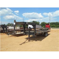 GOOSENECK TRAILER, - T/A, 7'8" X24' DECK, RAMPS