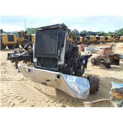 CUMMINS DIESEL ENGINE W/TRUCK TRACTOR FRONT AXLE