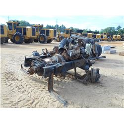 CAT 3208 DIESEL ENGINE W/TRUCK TRACTOR FRONT AXLE, EATON TRANS