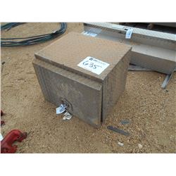 24'' UNDER BED MOUNTED ALUMINUM TOOL BOX (COUNTY OWNED)