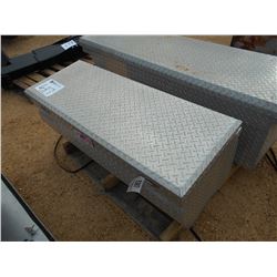 47'' BED MOUNTED ALUMINUM TOOL BOX (COUNTY OWNED)