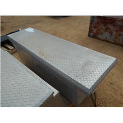 ABOVE BED ALUMINUM TOOL BOX (COUNTY OWNED)