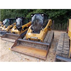 2013 CAT 279C2 SKID STEER LOADER, VIN/SN:KWB01210 - CRAWLER, GP BUCKET, ECAB W/AIR, METER READING 2,