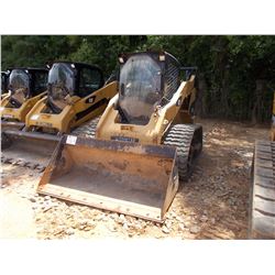 2008 CAT 262C SKID STEER LOADER, VIN/SN:MST00830 - CRAWLER, GP BUCKET, ECAB W/AIR, METER READING 1,4