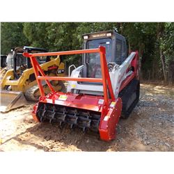 2011 TAKEUCHI TL250 SKID STEER LOADER, VIN/SN:225001238 - CRAWLER, HIGH FLOW, ECAB W/AIR, JOYSTICK C