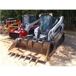 2016 BOBCAT T590 SKID STEER LOADER, VIN/SN:ALJU19641 - CRAWLER, GRAPPLE BUCKET, GP BUCKET, ECAB W/AI