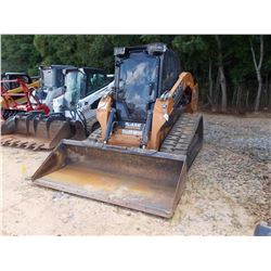2013 CASE TV-380 SKID STEER LOADER, VIN/SN:HDM463811 - CRAWLER, GP BUCKET, ECAB W/AIR, METER READING