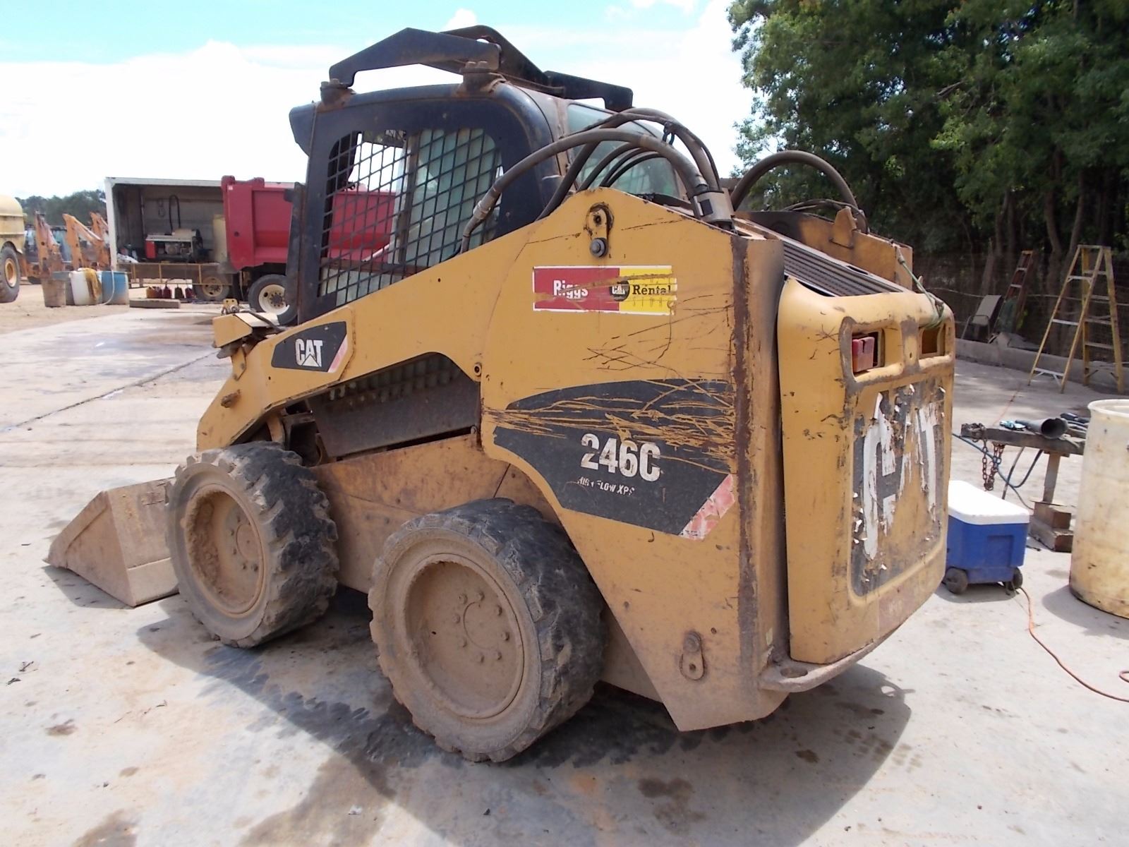 2008 CAT 246C SKID STEER LOADER, VIN/SN:JAY02850 - WHEELED, HIGH FLOW ...