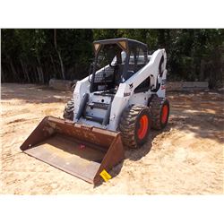 2004 BOBCAT S220 SKID STEER LOADER, VIN/SN:526017812 - WHEELED, GP BUCKET, CANOPY, METER READING 7,2