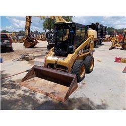 CAT 226B-3 SKID STEER LOADER, VIN/SN:MWD05232 - WHEELED, GP BUCKET, ECAB W/AIR, METER READING 3,198 