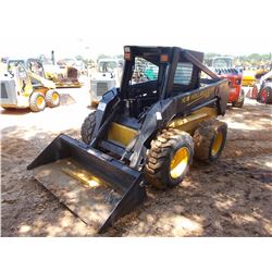 NEW HOLLAND LS-190 SKID STEER LOADER, VIN/SN:197050 - WHEEL, GP BUCKET, CANOPY