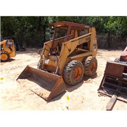 CASE 1845C SKID STEER LOADER, VIN/SN:9891829 - WHEELED, GP BUCKET, CANOPY, METER READING 3,902 HOURS