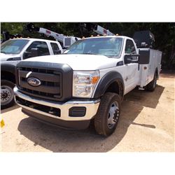 2015 FORD F550 MECHANICS TRUCK, VIN/SN:AL16AV00700046569 - 4X4, POWERSTROKE DIESEL ENGINE, A/T, IMT 