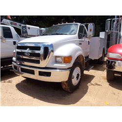 2007 FORD F750 MECHANIC TRUCK, VIN/SN:3FRXF75T27V437740 - S/A, CAT DIESEL ENGINE, AUTO TRANS, AUTO C