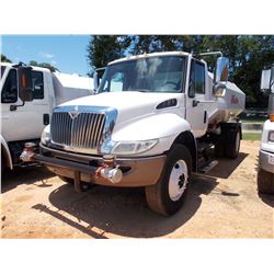 2004 INTERNATIONAL 4400 WATER TRUCK, VIN/SN:1HTMKAAN94H654972 - S/A, INTERNATIONAL DIESEL ENGINE, 6 