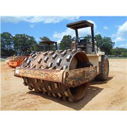 INGERSOLL-RAND SD100F PRO PAC ROLLER, VIN/SN:154276 - VIBRATORY, 84'' PADFOOT DRUM, CANOPY, METER RE