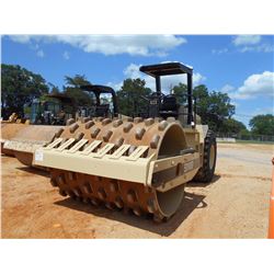 INGERSOLL-RAND SD100D ROLLER, VIN/SN:1074451D - VIBRATORY, 84" PADFOOT DRUM, CANOPY, METER READING 1
