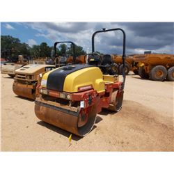 DYNAPAC CC1300 ROLLER VIN/SN:A011344 - TANDEM, VIBRATORY, 51'' SMOOTH DRUMS, WATER SYSTEM, ROLL BAR,