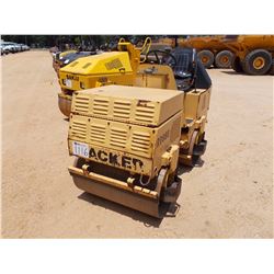 WACKER RD880 ROLLER, VIN/SN:673603804 - TANDEM, 36" DRUMS, VIBRATORY, METER READING 501 HOURS