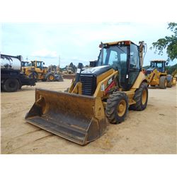 2008 CAT 420E LOADER BACKHOE, VIN/SN:HLS05439 - 4X4, EXTENDAHOE, MP BUCKET, 24" HOE BUCKET, ECAB W/A