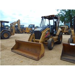 2012 CAT 416E LOADER BACKHOE, VIN/SN:LMS01957 - GP BUCKET, 24'' HOE BUCKET, CANOPY, METER READING 2,