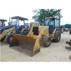JOHN DEERE 710B LOADER BACKHOE, VIN/SN:729144 - GP BUCKET, 24" HOE BUCKET, AUX HYD, ECAB W/AIR, METE