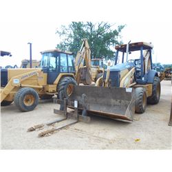 JOHN DEERE 410G LOADER BACKHOE, VIN/SN:893560 - 4X4, GP BUCKET, 36" HOE BUCKET, FORKS, CANOPY, METER
