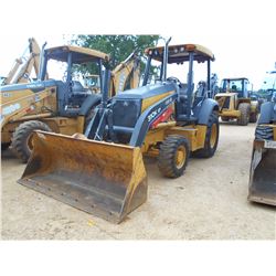 2014 JOHN DEERE 310K EP LOADER BACKHOE, VIN/SN:254138 - 4X4, GP BUCKET, 24" HOE BUCKET, CANOPY, METE