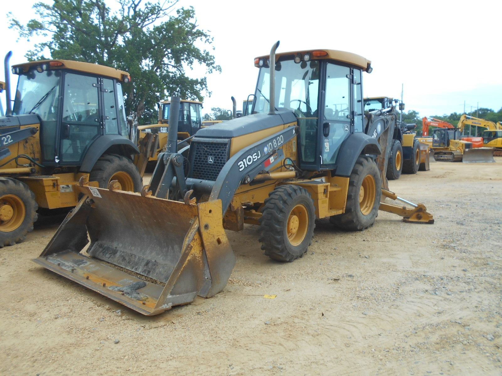 2009 JOHN DEERE 310SJ LOADER BACKHOE, VIN/SN176527 4X4, MP BUCKET