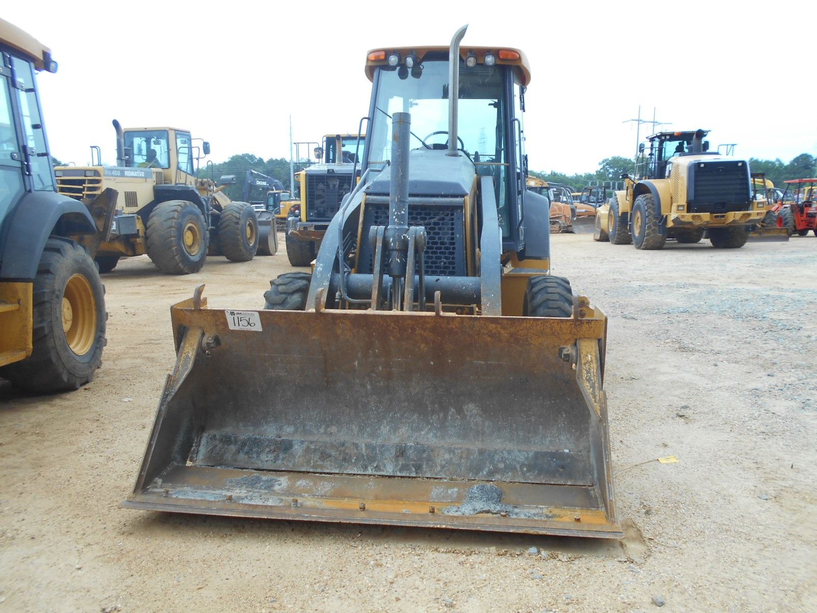 2009 JOHN DEERE 310SJ LOADER BACKHOE, VIN/SN176527 4X4, MP BUCKET