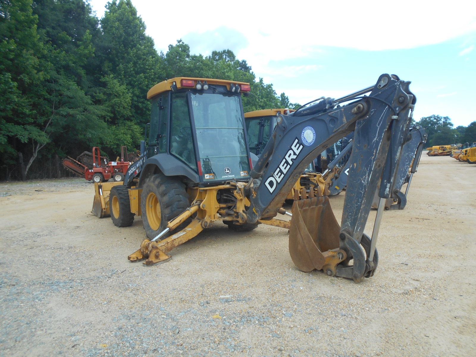 2009 JOHN DEERE 310SJ LOADER BACKHOE, VIN/SN176527 4X4, MP BUCKET