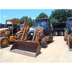 2009 CASE 580M SERIES 3 LOADER BACKHOE, VIN/SN:N9C523100 - 4X4, GP BUCKET, 24" HOE BUCKET, ECAB W/AI