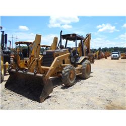 CAT 416B LOADER BACKHOE, VIN/SN:8SG04063 - 4X4, GP BUCKET, 36'' HOE BUCKET, CANOPY, METER READING 5,