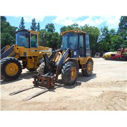 JOHN DEERE 244J WHEEL LOADER, VIN/SN:713413 - LUMBER FORKS, ECAB W/AIR, 16/70-20 TIRES, (METER READI