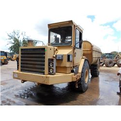 CAT D25C WATER WAGON, VIN/SN:9YC00267 - ECAB, DOLPHIN WATER TANK BODY, REAR AND FRONT DISCHARGE, 26.