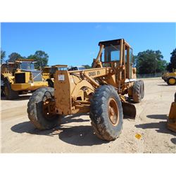 DRESSER A500E MOTOR GRADER, -12' MOLDBOARD, SCARIFIER, ECAB, 14.00-24 TIRES, METER READING 415 HOURS