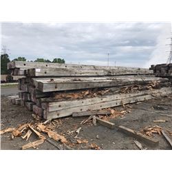 APPROX (17) 40' OAK CRANE MATS (LOT 1) (UTILITY COMPANY OWNED) (SOLD ABSENTEE LOCATED IN WILSONVILLE