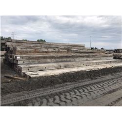 APPROX (38) 40' OAK CRANE MATS & APPROX (6) 20' OAK CRANE MATS (LOT 3) (UTILITY COMPANY OWNED) (SOLD