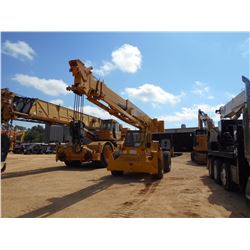 GALION 150FA CRANE, - CUMMINS DIESEL ENGINE, 15 TON 2 SHEAVE BLOCK, 20' JIB, WINCH, ECAB, 17.5-25 TI