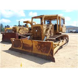 CAT D7G CRAWLER TRACTOR, VIN/SN:91V1401 - ANGLE BLADE, CANOPY, SWEEPS, REAR & SIDE SCREENS, REAR HYD
